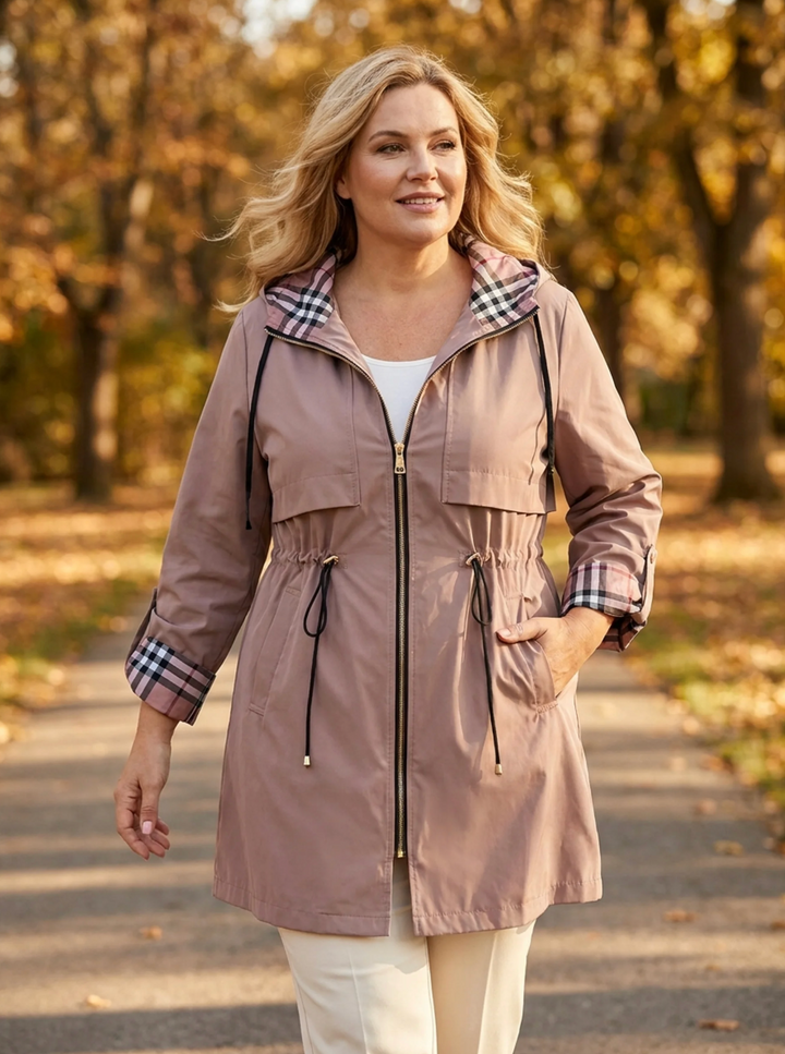 The Celeste — Waterproof Zip Coat