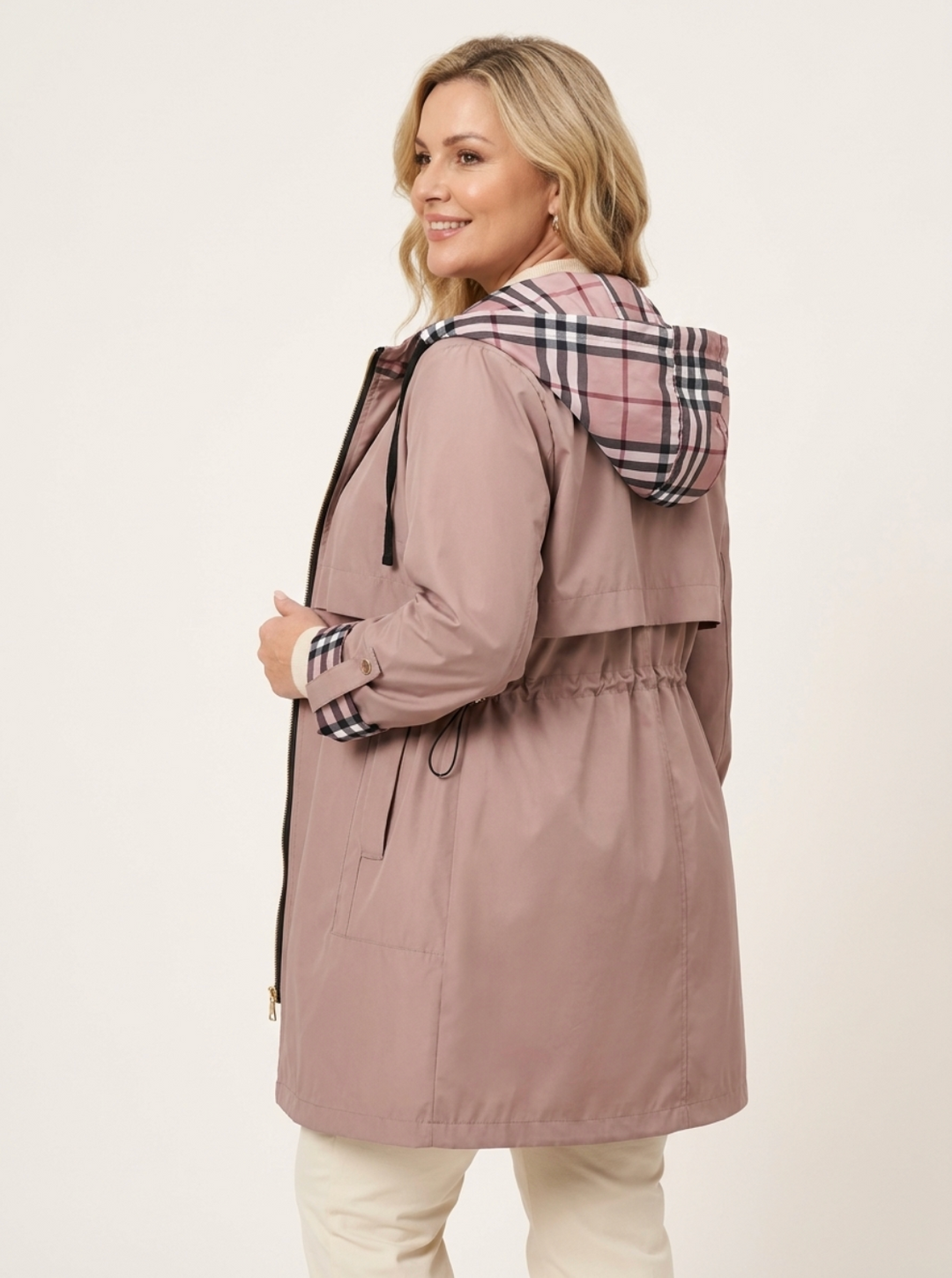 The Celeste — Waterproof Zip Coat